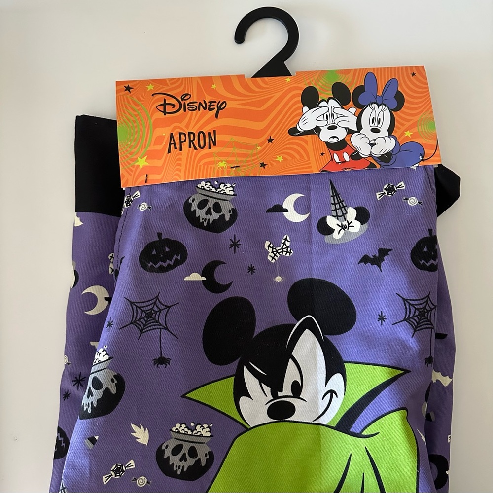Disney Halloween Mickey Mouse Vampire Apron